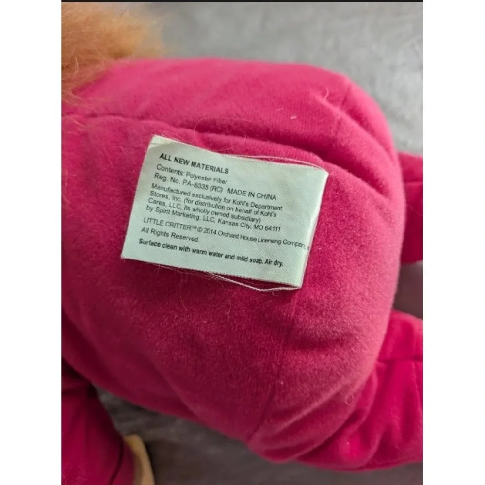 Mercer Mayer Little Critter and Little Sister Plush Stuffed Animal Set